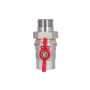 Кран кульовий "Американка" Thermo Alliance Standart 1" ВЗ прямий SD220W25