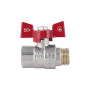 Кран кульовий Thermo Alliance Standart 1/2" ВЗ для води (метелик) SD607NW15PN40