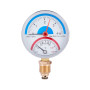 Термоманометр Thermo Alliance Standart 80 мм 1/2", нижнє підмикання SD1724B