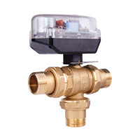 Кран кульовий зонний Icma 1" №343