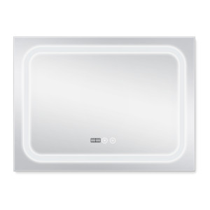 Дзеркало Qtap Mideya (DC-F906) 800х600 з LED-підсвічуванням Touch, з димером QT2078F906W