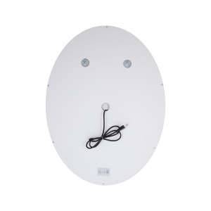 Дзеркало Qtap Mideya (DC-F801) 600х800 з LED-підсвічуванням Touch, з антизапотіванням, димером QT2078F801W
