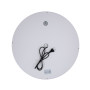 Дзеркало Qtap Mideya R600 з LED-підсвічуванням Touch, з антизапотіванням, димером QT2078F803W