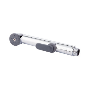 Лійка для гігієнічного душу Qtap Rucni округла QTCRMA021 Chrome/Grey