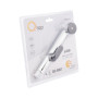 Лійка для гігієнічного душу Qtap Rucni округла QTCRMA021 Chrome/Grey