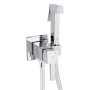 Набор для гігієнічного душу Qtap Inspai-Varius прямокутний QTINSVARCRMV00440201 Chrome