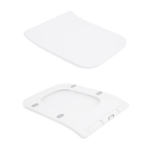 Унітаз підвісний Qtap Crow безобідковий з сідінням Soft-close QT05335170W