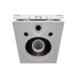 Унітаз підвісний Qtap Jay безобідковий з сідінням Soft-close QT07335176W