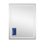 Дзеркало Qtap Mideya (DC-F937) 600х800 з LED-підсвічуванням Touch, з антизапотіванням, димером QT2078F937W