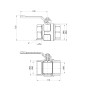 Кран кульовий Icma 2" прямий №350