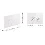 Панель змиву для унітаза Qtap Nest QT0111V1164GW