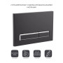 Панель змиву для унітаза Qtap Nest QT0111M08V1091MB