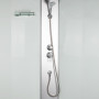 Душовий бокс Lidz Tani SB90x90.SAT.HIGH.FR, скло Frost 4 мм
