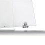 Душові двері в нішу Qtap Taurus CRM201-11.C6 97-108x200 см, скло Clear 6 мм, покриття CalcLess