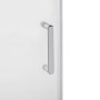 Душові двері в нішу Qtap Taurus CRM201-11.C6 97-108x200 см, скло Clear 6 мм, покриття CalcLess