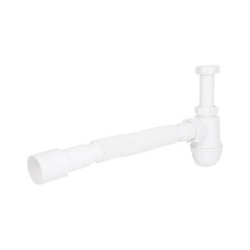 Сифон для раковини Lidz (WHI) 60 08 E003 00 (вихід 50 мм) без випуска