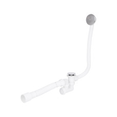 Сифон для ванни Lidz (WHI) 60 03 V002 02 з ревізією (вихід 50 мм)