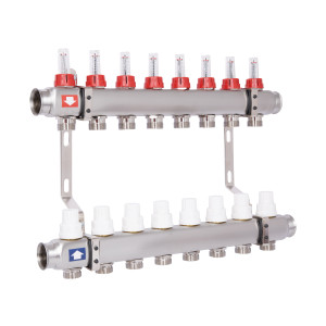 Колектор з витратомірами Thermo Alliance Standart 1" 8 виходів SD0048