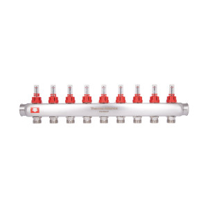 Колектор з витратомірами Thermo Alliance Standart 1" 9 виходів SD0049