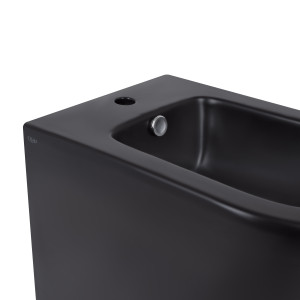 Біде підлогове Qtap Scorpio 530x360x395 Matt black QT14441003CMB
