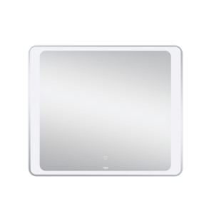 Дзеркало Qtap Leo 800х700 з LED-підсвічуванням Touch, димер, рег. яскравості QT117814187080W