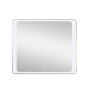 Дзеркало Qtap Leo 800х700 з LED-підсвічуванням Touch, димер, рег. яскравості QT117814187080W