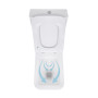 Унітаз-компакт Qtap Kalao безобідковий з сідінням Soft-close QT08221213AW