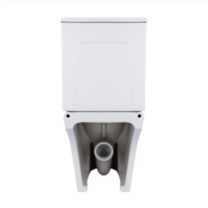 Унітаз-компакт Qtap Kalao безобідковий з сідінням Soft-close QT08221213AW
