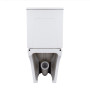 Унітаз-компакт Qtap Kalao безобідковий з сідінням Soft-close QT08221213AW