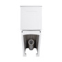 Унітаз-компакт Qtap Nando безобідковий з сидінням Soft-close QT12221222AW