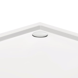 Душовий піддон Qtap Tern 301112 100x100x12 см + сифон