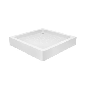 Набір Lidz душова кабіна Wawel SC90x90.SAT.LOW.FR, скло Frost 4 мм + піддон Mazur