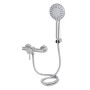 Змішувач для душу Lidz Aria 010 (з душовим гарнітуром) (k35) LDARI010NKS43361 Nickel