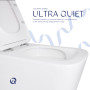 Унітаз підвісний Qtap Tern із сидінням Soft-close QT17332303ASW