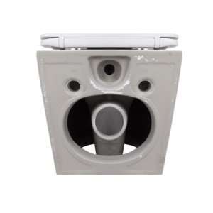 Унітаз підвісний Qtap Swan безободковий Ultra Quiet з сидінням Soft-close QT16335179W
