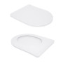 Унітаз підвісний Qtap Swan безободковий Ultra Quiet з сидінням Soft-close QT16335179W