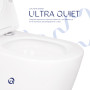 Унітаз підвісний Qtap Scorpio безободковий Ultra Quiet з сидінням Soft-close QT14332380AW