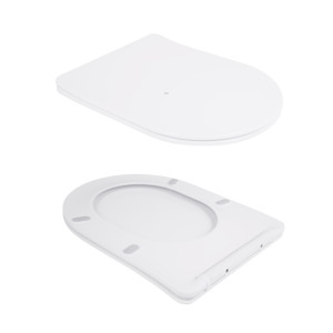 Унітаз підвісний Qtap Scorpio безободковий Ultra Quiet з сидінням Soft-close QT14332380AW