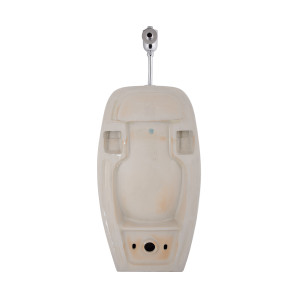 Пісуар підвісний Qtap Crow з краном-дозатором 390х330х660 White QT0588112HW