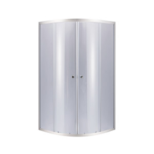 Душова кабіна Lidz Latwa SC90x90.SAT.LOW.GR, скло тон. 4 мм + Lidz Душовий піддон KAPIELKA ST90x90x14