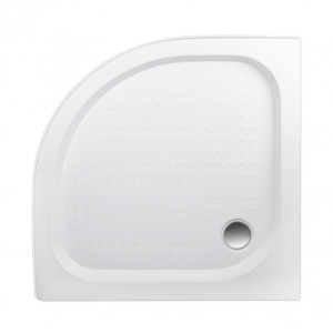 Душова кабіна Lidz Latwa SC90x90.SAT.LOW.GR, скло тон. 4 мм + Lidz Душовий піддон KAPIELKA ST90x90x14