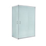 Душова кабіна Lidz Wawel SC120x80.SAT.LOW.FR, скло Frost 5 мм + Lidz Душовий піддон KAPIELKA ST120x80х14