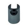 Тримач для ручного душу Qtap Spojeni округлий QT829910842854GRP Graphite
