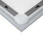 Дзеркало Qtap Mideya 800х700 з LED-підсвічуванням Touch, з антизапотіванням, з димером QT2078NCF8070W