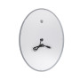 Дзеркало Qtap Mideya 500х700 з LED-підсвічуванням Touch, з антизапотіванням, димером QT2078NCR5070W