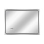Дзеркало Qtap Mideya 800х600 з LED-підсвічуванням Touch, з антизапотіванням, з годинником, димером QT2078NCF8060W