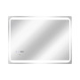 Дзеркало Qtap Mideya 800х600 з LED-підсвічуванням Touch, з антизапотіванням, з годинником, димером QT2078NCF8060W
