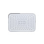 Лійка для верхнього душу Qtap Hlavova 260x180 мм прямокутна QTHLA107CRM45785 Chrome/White