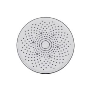 Лійка для верхнього душу Qtap Hlavova D 230 мм округла QTHLA107CRM45787 Chrome/White