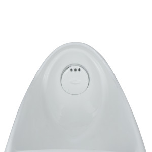 Пісуар підлоговий Qtap Scorpio з ІЧ-датчиком автоматичного змиву 430х370х990 White QT1488101HW